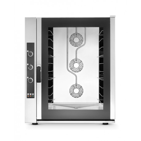 Horno convección eléctrico. EP464H, EP664 y EP1064V. Zinco