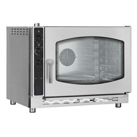 Horno gastronomía de convencción a gas serie Stile. Zinco