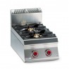 COCINA 2, 4 o 6 FUEGOS TOP – GAS. Serie 700 STILE Zinco