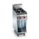 COCINA 1 o 2 FUEGOS BAJO LIBRE – GAS. Serie 700 STILE Zinco