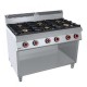 COCINA 2, 4 o 6 FUEGOS BAJO LIBRE – GAS. Serie 700 STILE Zinco