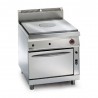 PALASTRO CON HORNO– GAS. Serie 700 STILE Zinco