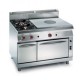 PALASTRO CON 2 FUEGOS Y HORNO – GAS. Serie 700 STILE Zinco