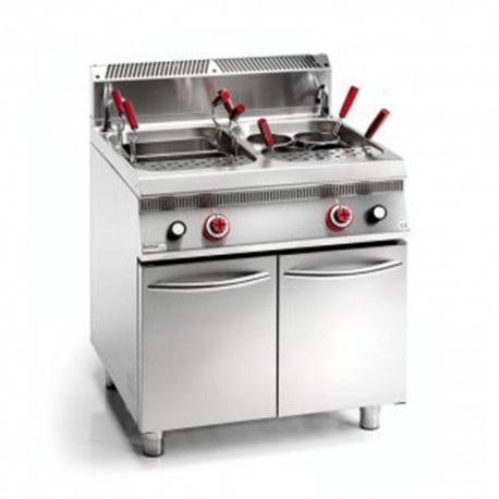 CUECEPASTAS 60 L MUEBLE – GAS. Serie 700 STILE Zinco
