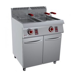 FREIDORA RAPIDA 17 + 17 LIT – GAS. Serie 700 STILE Zinco