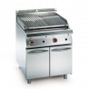 BARBACOA 80 PIEDRA LAVICA MUEBLE – GAS. Serie 700 STILE Zinco