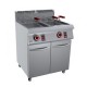 FREIDORA MUEBLE 13+13 LIT – ELÉCTRICA. Serie 700 STILE Zinco