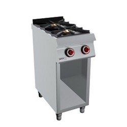 ENCIMERA 2 FUEGOS BAJO LIBRE– GAS. Serie 900 ÚNICO POTENCIADAS Zinco