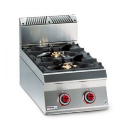 COCINA 2 FUEGOS TOP – GAS. Serie 980 STILE. Zinco