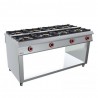 PASANTE 8 FUEGOS BAJO LIBRE – GAS. Serie 980 STILE. Zinco
