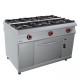 COCINA 6 FUEGOS CON HORNO – GAS. Serie 980 STILE. Zinco
