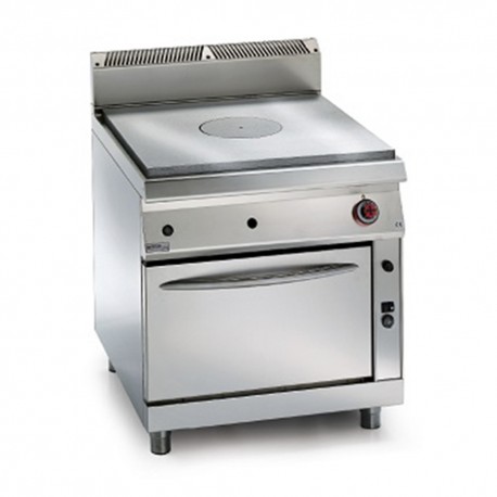 PALASTRO CON HORNO – GAS. Serie 980 STILE. Zinco