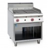 GRILL RADIANTE CON AGUA 80 – GAS. Serie 980 STILE. Zinco