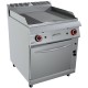 FRY 80 L/LR CON HORNO – GAS. Serie 980 STILE. Zinco