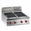 COCINA 4 PLACAS TOP – ELÉCTRICO. Serie 980 STILE. Zinco