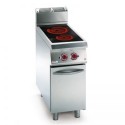 COCINA VITRO BAJO LIBRE 2 PLACAS – ELÉCTRICO. Serie 980 STILE. Zinco