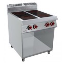 COCINA VITRO BAJO LIBRE 4 PLACAS – ELÉCTRICO. Serie 980 STILE. Zinco