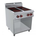 COCINA INDUCCION 4 BAJO LIBRE – ELÉCTRICO. Serie 980 STILE. Zinco