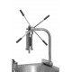 Freidora de churros eléctrica o gas 30 L. Zinco