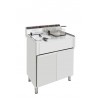 Freidora de mueble alto rendim eléctica. 10 y 10+10 L. Zinco