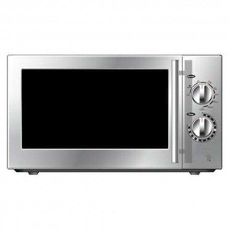 Microondas inox con gril. Zinco