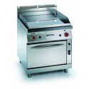 FRY-TOP 80 L CON HORNO ESTÁTICO 2/1. Serie Naval gama 700. Zinco