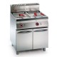 FREIDORA 13+13/17+17 LIT ELÉCTRICA MUEBLE. Serie Nabal gama 700. Zinco