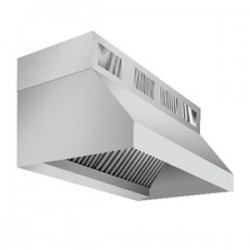 CAMPANA MURAL COMPENSADA SIN MOTOR. PROF 800 A 1000. KRRC. Zinco