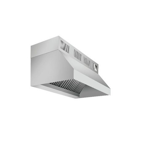 CAMPANA MURAL COMPENSADA SIN MOTOR. PROF 800 A 1000. KRRC. Zinco