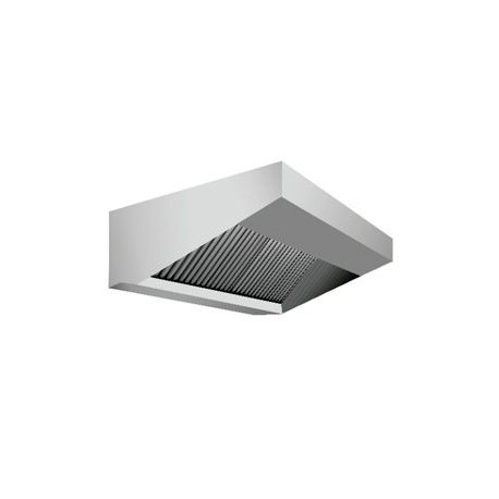 CAMPANA MURAL CON MOTOR. PROFUNDIDAD 800 A 1000. KSPM. Zinco