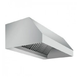 CAMPANA MURAL CON MOTOR. PROFUNDIDAD 800 A 1000. KPM. Zinco