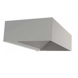 CAMPANA MURAL CON MOTOR 400ºC. PROFUNDIDAD 800 A 1000. KRM4. Zinco