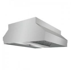 CAMPANA MURAL CENTRAL SIN MOTOR. ANCHO DESDE 1300 A 1500. KC. Zinco