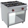 COCINA 4 FUEGOS - GAS. Serie 1100 CENTRAL. Zinco