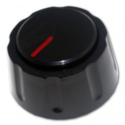 MANDO DE COCINA UNIVERSAL EJE 15 MM NEGRO. FER73AB0039