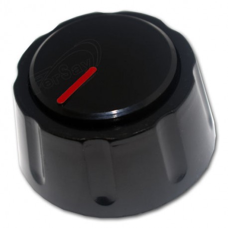 MANDO DE COCINA UNIVERSAL EJE 15 MM NEGRO. FER73AB0039