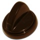 Ancastor botón mando para horno Teka HT510. Color marrón. 83030413