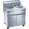 Freidora Zinco Gas Mueble 15+15L U7FRG26