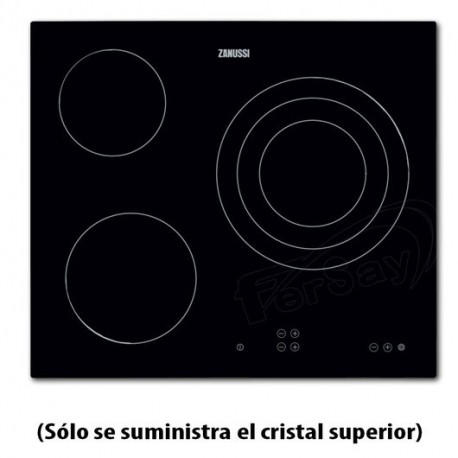 CRISTAL VITROCERÁMICA ZANUSSI ZVT68FCC3. FER40ZN5015