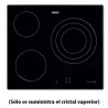 CRISTAL VITROCERÁMICA ZANUSSI ZVT68FCC3. FER40ZN5015