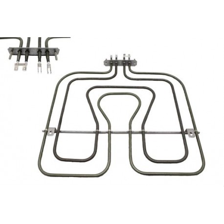 RESISTENCIA INFERIOR HORNO ZANUSSI ZHM762PX. FER38ZN0015