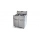Freidora eléctrica Agua y Aceite Movilfrit FHM20 / FHM20+20 / 230v / 400v / MAX