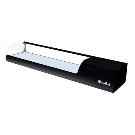Vitrina Movilfrit ARGEN 6 BLANCO/NEGRO