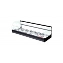Vitrina Movilfrit TOP R4 2PISOS NEGRA