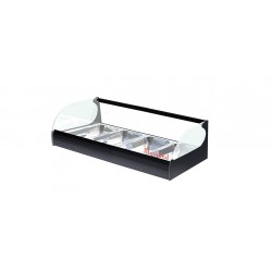 Vitrina Movilfrit TOP 4  HOT NEGRA