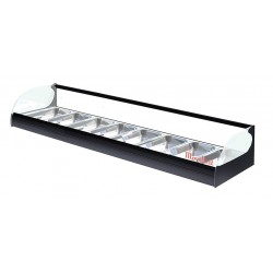 Vitrina Movilfrit TOP 8 HOT NEGRO