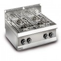 Cocina a gas Sobremesa Zinco 6UCBG04