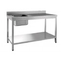 Mesa Prelavado 4 Patas con Estante MP4TE.150