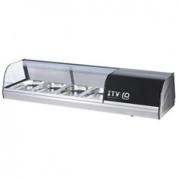 Vitrina refrigerada mostrador 110 1L 4T