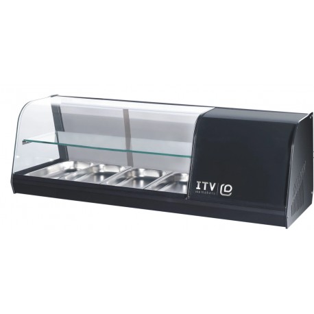 Vitrina refrigerada mostrador 145 2L 6T